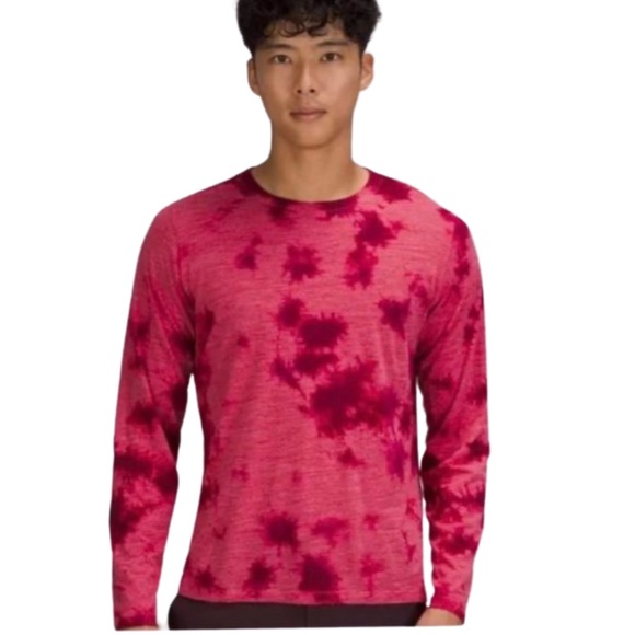 lululemon Lab Wool-Blend Tie Dye Long Sleeve Shirt - Picture 6 of 7